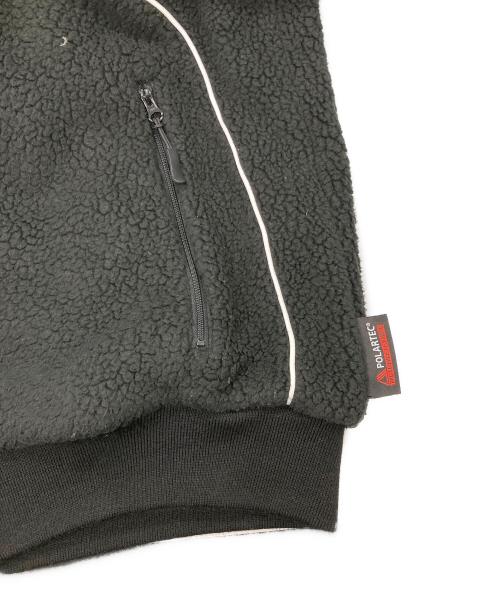 HUF（ハフ）HUF (ハフ) POLARTEC RACING FLEECE JACKET ブラック×イエロー サイズ:Ⅼの古着・服飾アイテム