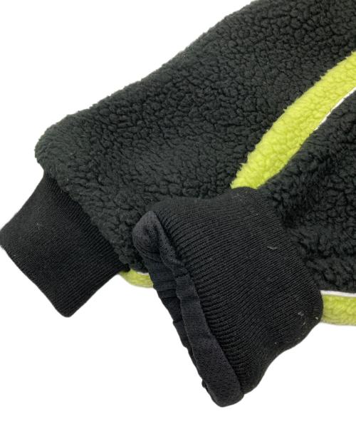 HUF（ハフ）HUF (ハフ) POLARTEC RACING FLEECE JACKET ブラック×イエロー サイズ:Ⅼの古着・服飾アイテム