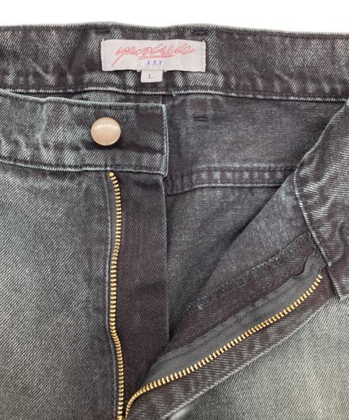 YARDSALE（ヤードセール）YARDSALE (ヤードセール) Bleached Phantasy Jeans グリーン サイズ:Lの古着・服飾アイテム