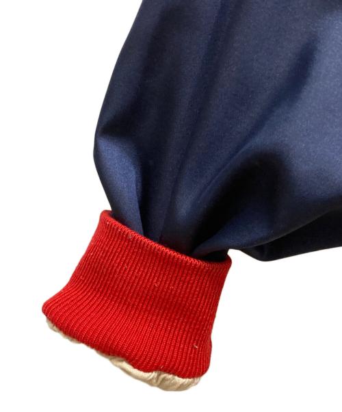 MITCHELL & NESS（ミッチェルアンドネス）MITCHELL & NESS (ミッチェルアンドネス) スタジャン ネイビー×レッド サイズ:52の古着・服飾アイテム