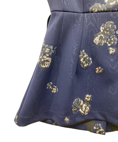 TOGA ARCHIVES（トーガアーカイブス）TOGA ARCHIVES (トーガアーカイブス) 総柄ノースリーブブラウス ネイビー サイズ:	SIZE 36の古着・服飾アイテム