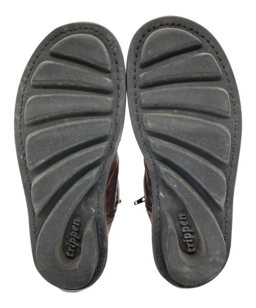 Trippen（トリッペン）Trippen (トリッペン) Pluto ショートブーツ ブラウン サイズ:SIZE 38の古着・服飾アイテム