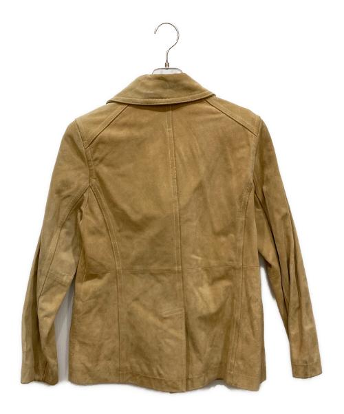 GAP（ギャップ）GAP (ギャップ) 00’ｓスウェードレザーダブルジャケット ベージュ サイズ:SIZE Mの古着・服飾アイテム