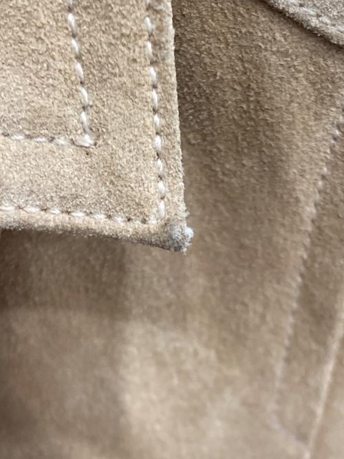 GAP（ギャップ）GAP (ギャップ) 00’ｓスウェードレザーダブルジャケット ベージュ サイズ:SIZE Mの古着・服飾アイテム