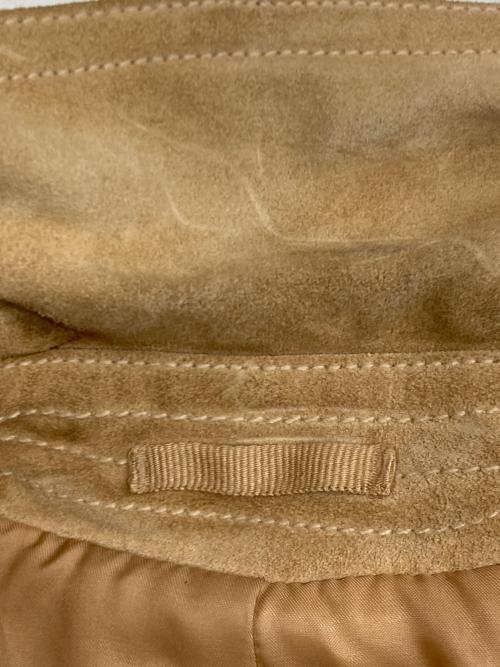 GAP（ギャップ）GAP (ギャップ) 00’ｓスウェードレザーダブルジャケット ベージュ サイズ:SIZE Mの古着・服飾アイテム