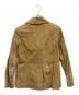 GAP (ギャップ) 00’ｓスウェードレザーダブルジャケット ベージュ サイズ:SIZE M：3500円