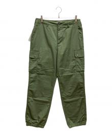 JOHNBULL（ジョンブル）の古着「ハードワーカージャーマンカーゴパンツ」｜オリーブ