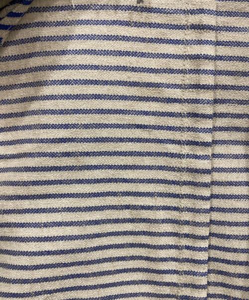 BOGLIOLI（ボリオリ）BOGLIOLI (ボリオリ) DOVER アンコンジャケット ブルー×アイボリー サイズ:44の古着・服飾アイテム