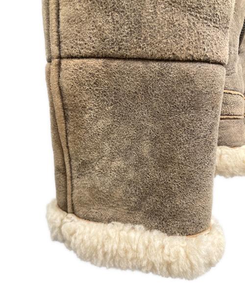 AZ junhashimoto（エーゼージュンハシモト）AZ junhashimoto (エーゼージュンハシモト) ムートンジャケット ブラウン サイズ:SIZE Lの古着・服飾アイテム