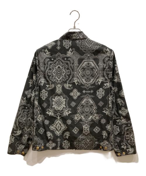 Carhartt WIP（カーハート ワークインプログレス）CARHARTT WIP (カーハート ワークインプログレス) ペイズリー柄 デトロイトジャケット グレー サイズ:Sの古着・服飾アイテム