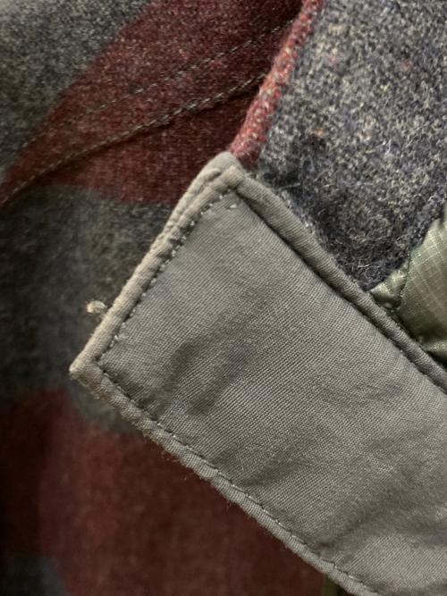 Patagonia（パタゴニア）Patagonia (パタゴニア) Reclaimed Wool Snap-T Pullover ネイビー×ボルドー サイズ:SIZE Sの古着・服飾アイテム