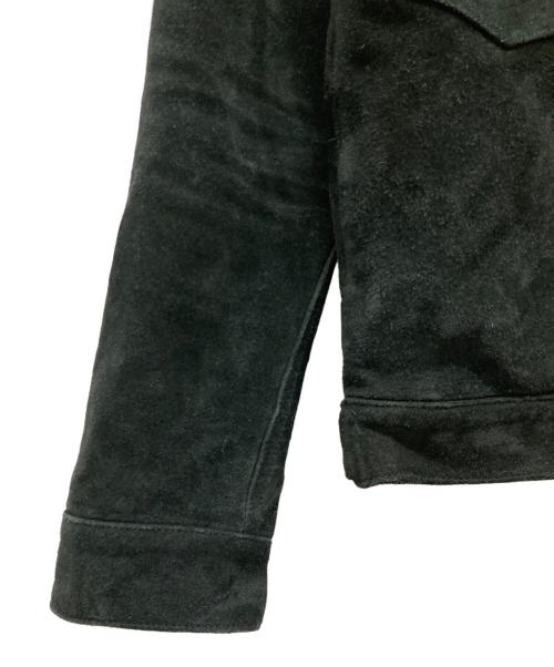 Ron Herman（ロンハーマン）Ron Herman (ロンハーマン) 2nd TYPE SUEDE JACKET ブラック サイズ:Ⅿの古着・服飾アイテム