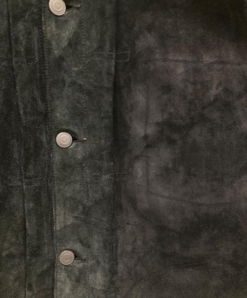 Ron Herman（ロンハーマン）Ron Herman (ロンハーマン) 2nd TYPE SUEDE JACKET ブラック サイズ:Ⅿの古着・服飾アイテム