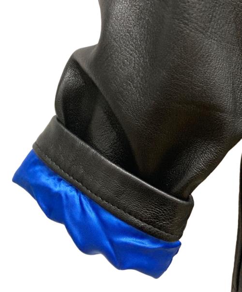 BEDWIN &THE HEARTBREAKERS（ベドウィンアンドザ ハートブレイカーズ）BEDWIN &THE HEARTBREAKERS (ベドウィンアンドザ ハートブレイカーズ) ラムレザーコーチジャケット ブラック サイズ:Sの古着・服飾アイテム