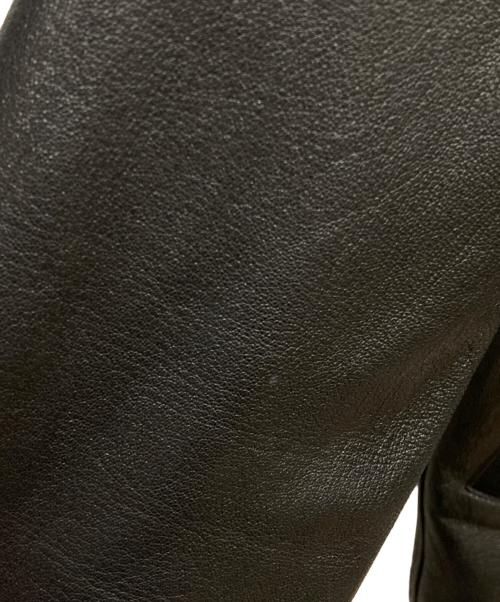 BEDWIN &THE HEARTBREAKERS（ベドウィンアンドザ ハートブレイカーズ）BEDWIN &THE HEARTBREAKERS (ベドウィンアンドザ ハートブレイカーズ) ラムレザーコーチジャケット ブラック サイズ:Sの古着・服飾アイテム