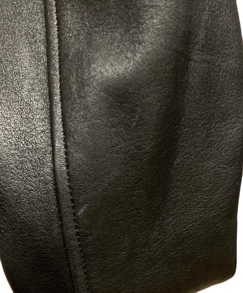 BEDWIN &THE HEARTBREAKERS（ベドウィンアンドザ ハートブレイカーズ）BEDWIN &THE HEARTBREAKERS (ベドウィンアンドザ ハートブレイカーズ) ラムレザーコーチジャケット ブラック サイズ:Sの古着・服飾アイテム