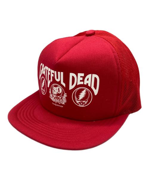 GRATFFUL DEAD（グレイトフル・デッド）GRATFFUL DEAD (グレイトフル・デッド) COOTIE (クーティー) メッシュキャップ レッド サイズ:freeの古着・服飾アイテム