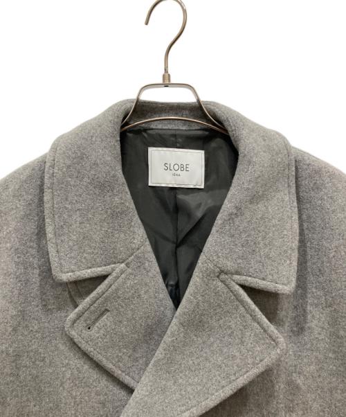 SLOBE IENA（スローブ イエナ）SLOBE IENA (スローブ イエナ) ショートPコート グレー サイズ:36 未使用品の古着・服飾アイテム