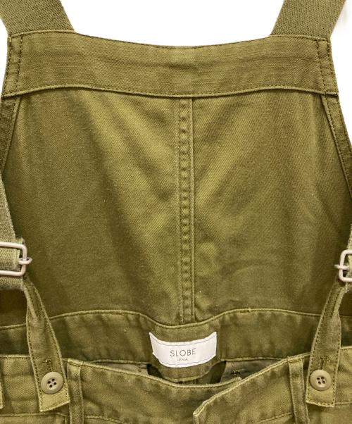SLOBE IENA（スローブ イエナ）SLOBE IENA (スローブ イエナ) サスペンダーカーゴ オリーブ サイズ:36の古着・服飾アイテム