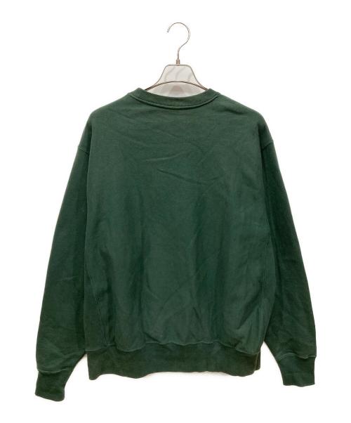 Champion REVERSE WEAVE（チャンピオン リバース ウィーブ）Champion REVERSE WEAVE (チャンピオン リバース ウィーブ) スウェット グリーン サイズ:SIZE Lの古着・服飾アイテム