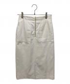 NOLLEY'Sノーリーズ）の古着「ドライオックスタイトスカート」｜ホワイト