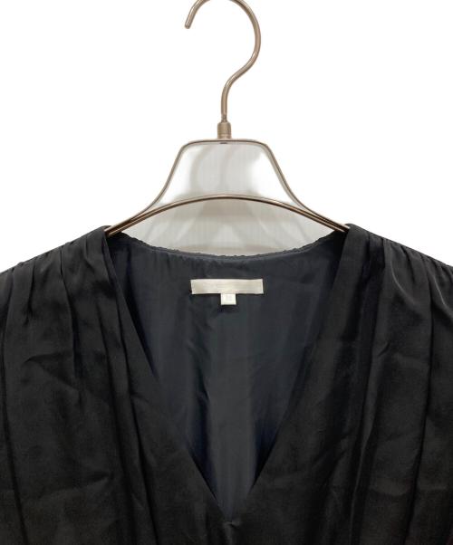 Drawing Numbers（ドローイングナンバーズ）Drawing Numbers (ドローイングナンバーズ) キュプラティアードワンピース ブラック サイズ:38の古着・服飾アイテム