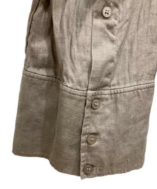COS（コス）COS (コス) リネンブラウス ブラウン サイズ:32の古着・服飾アイテム