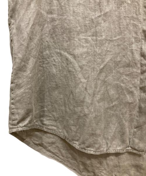 COS（コス）COS (コス) リネンブラウス ブラウン サイズ:32の古着・服飾アイテム