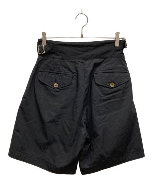 MADISON BLUE（マディソンブルー）MADISON BLUE (マディソンブルー) リネンブレンドグルカハーフパンツ ブラック サイズ:SIZE 02の古着・服飾アイテム