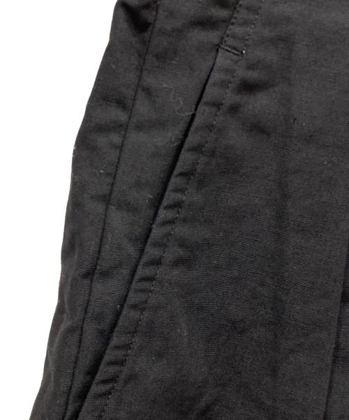 MADISON BLUE（マディソンブルー）MADISON BLUE (マディソンブルー) リネンブレンドグルカハーフパンツ ブラック サイズ:SIZE 02の古着・服飾アイテム