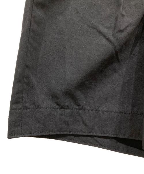 MADISON BLUE（マディソンブルー）MADISON BLUE (マディソンブルー) リネンブレンドグルカハーフパンツ ブラック サイズ:SIZE 02の古着・服飾アイテム