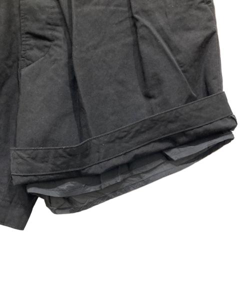 MADISON BLUE（マディソンブルー）MADISON BLUE (マディソンブルー) リネンブレンドグルカハーフパンツ ブラック サイズ:SIZE 02の古着・服飾アイテム