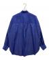 FRAMeWORK (フレームワーク) 比翼オーバーシャツ ブルー サイズ:free：7000円