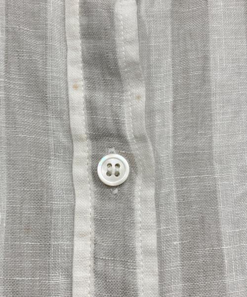 JOURNAL STANDARD relume（ジャーナルスタンダード レリューム）JOURNAL STANDARD relume (ジャーナルスタンダード レリューム) 24SS No.66ストライプフレンチリネンチュニック ホワイト サイズ:FREEの古着・服飾アイテム