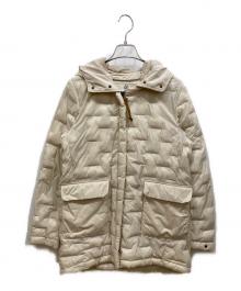 AIGLE（エーグル）の古着「ラドゥリキルテッドコート」｜アイボリー