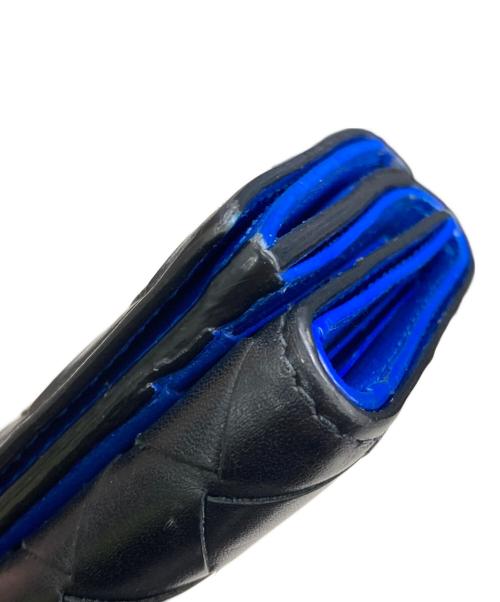 BOTTEGA VENETA（ボッテガベネタ）BOTTEGA VENETA (ボッテガベネタ) イントレチャートレザーコンパクトウォレットの古着・服飾アイテム