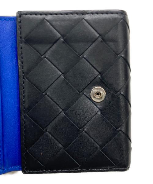 BOTTEGA VENETA（ボッテガベネタ）BOTTEGA VENETA (ボッテガベネタ) イントレチャートレザーコンパクトウォレットの古着・服飾アイテム