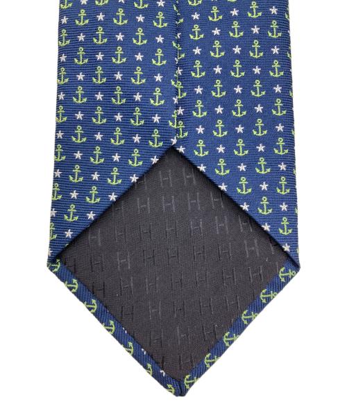 HERMES（エルメス）HERMES (エルメス) シルクネクタイ ネイビー サイズ:-の古着・服飾アイテム