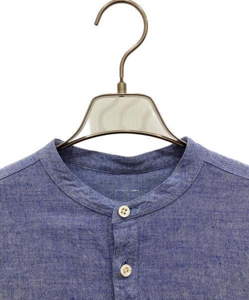 maillot（マイヨ）maillot (マイヨ) リネンブレンドワンピース ネイビーの古着・服飾アイテム