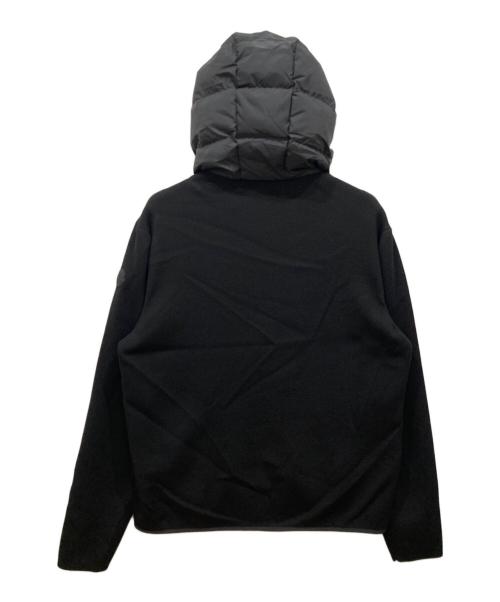 MONCLER（モンクレール）MONCLER (モンクレール) ニット切替ダウンジャケット ブラック サイズ:Ⅼの古着・服飾アイテム