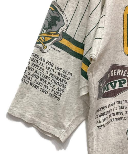 LONG GONE（ロングゴーン）LONG GONE (ロングゴーン) 90’ｓ七分袖カットソー グレー サイズ:Ⅼの古着・服飾アイテム