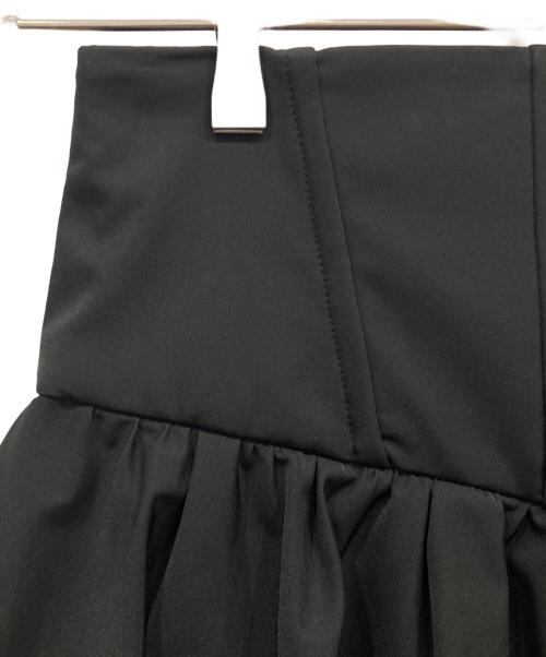 Snidel（スナイデル）Snidel (スナイデル) バルーンミニスカート ブラックの古着・服飾アイテム