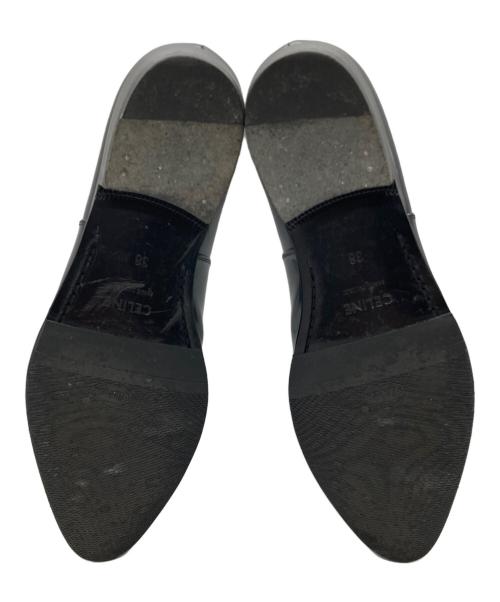 CELINE（セリーヌ）CELINE (セリーヌ) オックスフォードシューズ ブラック サイズ:38の古着・服飾アイテム