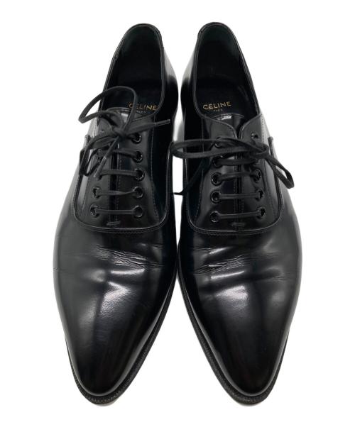 CELINE（セリーヌ）CELINE (セリーヌ) オックスフォードシューズ ブラック サイズ:38の古着・服飾アイテム