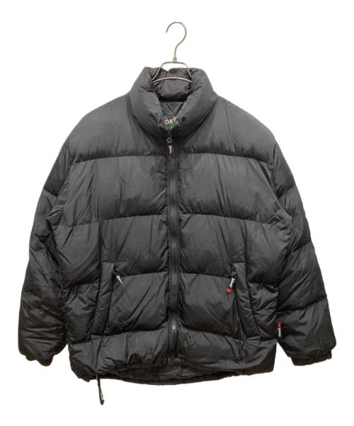 Schott（ショット）Schott (ショット) NYLON HYBRID DOWN JACKET ブラック サイズ:SIZE Lの古着・服飾アイテム