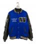 A BATHING APE（ア ベイシング エイプ）の古着「22AW VARSITY JACKET ヴァーシティジャケット 」｜ブルー×ブラック
