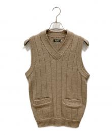 DAPPER'S（ダッパーズ）の古着「Classical Pullover Knit Vest.」｜ブラウン