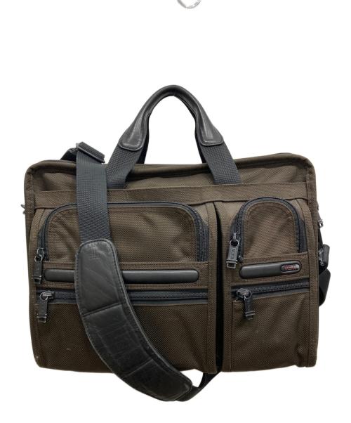 TUMI（トゥミ）TUMI (トゥミ) エクスパンダブルオーガナイザーブリーフケース ブラウンの古着・服飾アイテム