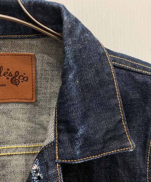 MARBLES（マーブルズ）MARBLES (マーブルズ) 1st TYPE RIGITD DENIM JACKET インディゴ サイズ:Sの古着・服飾アイテム