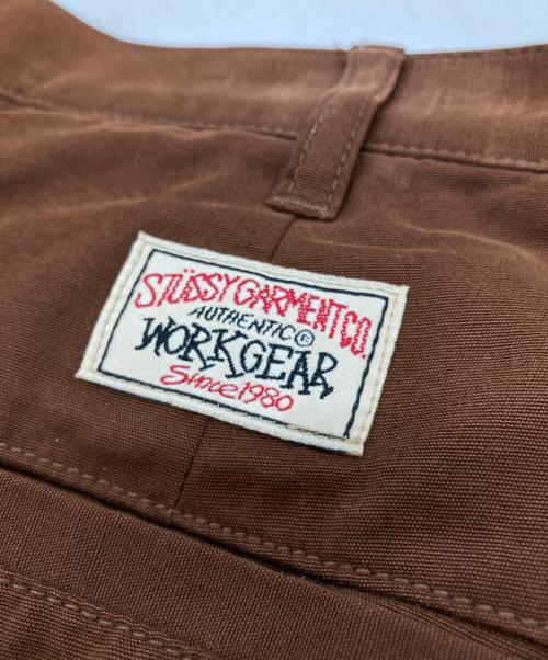 stussy（ステューシー）stussy (ステューシー) SSリンクロゴチノパンツ ブラウン サイズ:32の古着・服飾アイテム